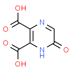 ChemSpider 2D Image | 5-Hydroxypyrazine-2,3-dicarboxylic acid | C6H4N2O5