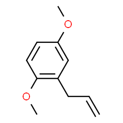 ChemSpider 2D Image | 2-Allyl-1,4-dimethoxybenzene | C11H14O2