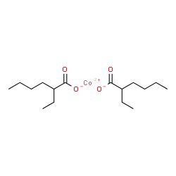 ChemSpider 2D Image | Cobalt 2-ethylhexanoate | C16H30CoO4