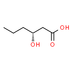 ChemSpider 2D Image | (3R)-3-Hydroxyhexanoic acid | C6H12O3