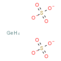 ChemSpider 2D Image | germanium disulfate | GeO8S2