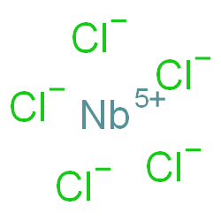 ChemSpider 2D Image | Niobium(5+) pentachloride | Cl5Nb