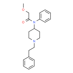 ChemSpider 2D Image | Methoxyacetylfentanyl | C22H28N2O2