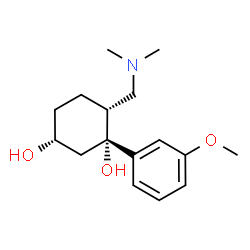 ChemSpider 2D Image | (1R,3R,6R)-Axomadol | C16H25NO3