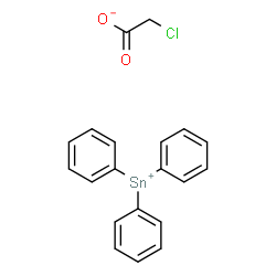 ChemSpider 2D Image | (chloroacetoxy)triphenylstannane | C20H17ClO2Sn