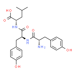 ChemSpider 2D Image | H-TYR-TYR-LEU-OH | C24H31N3O6
