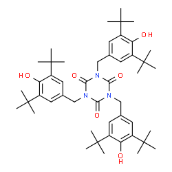 ChemSpider 2D Image | IRGANOX 3114 | C48H69N3O6