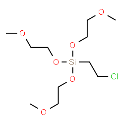 ChemSpider 2D Image | etacelasil | C11H25ClO6Si