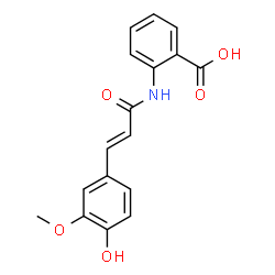ChemSpider 2D Image | Avenanthramide E | C17H15NO5