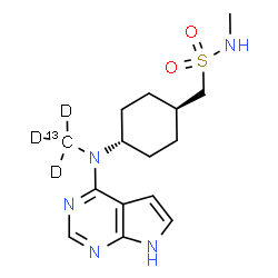 ChemSpider 2D Image | Oclacitinib-13C-d3 | C1413CH20D3N5O2S