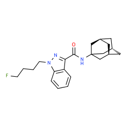 ChemSpider 2D Image | 4-fluoro ABUTINACA | C22H28FN3O