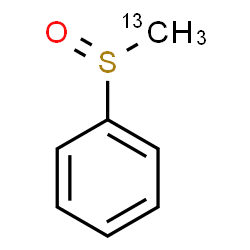 ChemSpider 2D Image | [(~13~C)Methylsulfinyl]benzene | C613CH8OS