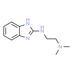 ChemSpider 2D Image | N'-(1H-Benzimidazol-2-yl)-N,N-dimethyl-1,2-ethanediamine | C11H16N4