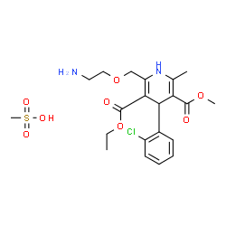 ChemSpider 2D Image | Norvasc | C21H29ClN2O8S