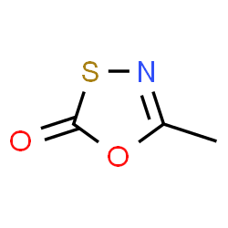 ChemSpider 2D Image | 5-Methyl-1,3,4-oxathiazol-2-one | C3H3NO2S