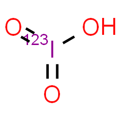 ChemSpider 2D Image | (~123~I)Iodic acid | H123IO3