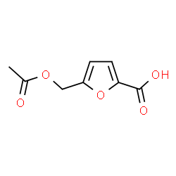 ChemSpider 2D Image | 5-(Acetoxymethyl)-2-furoic acid | C8H8O5