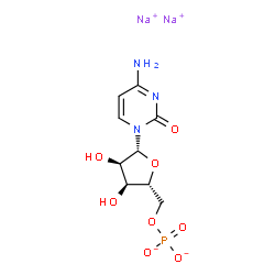 ChemSpider 2D Image | DISODIUM 5'-CYTIDYLATE | C9H12N3Na2O8P