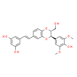 ChemSpider 2D Image | (+)-aiphanol | C25H24O8