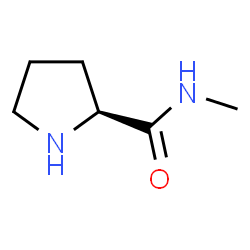 ChemSpider 2D Image | N-methyl-L-prolinamide | C6H12N2O