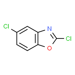 ChemSpider 2D Image | 2,5-Dichlorobenzooxazole | C7H3Cl2NO