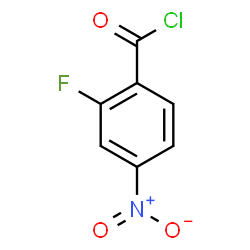 ChemSpider 2D Image | 2-Fluoro-4-nitrobenzoyl chloride | C7H3ClFNO3