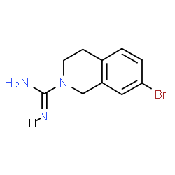ChemSpider 2D Image | guanisoquine | C10H12BrN3