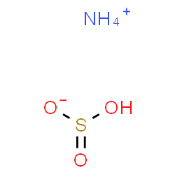 ChemSpider 2D Image | Ammonium bisulfite | H5NO3S