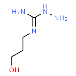 ChemSpider 2D Image | N'-(3-Hydroxypropyl)hydrazinecarboximidamide | C4H12N4O