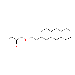ChemSpider 2D Image | Chimyl Alcohol | C19H40O3