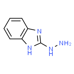 ChemSpider 2D Image | 2-Hydrazino-1H-benzimidazole | C7H8N4
