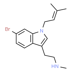 ChemSpider 2D Image | deformylflustrabromine B | C16H21BrN2