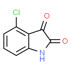 ChemSpider 2D Image | 4-Chloroisatin | C8H4ClNO2