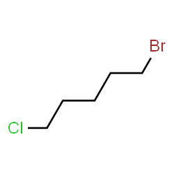 ChemSpider 2D Image | 1-Bromo-5-chloropentane | C5H10BrCl