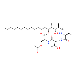 ChemSpider 2D Image | Stevastelin B | C34H61N3O9
