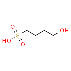 ChemSpider 2D Image | 4-Hydroxybutanesulfonic acid | C4H10O4S