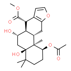 ChemSpider 2D Image | Bonducellpin C | C23H32O7