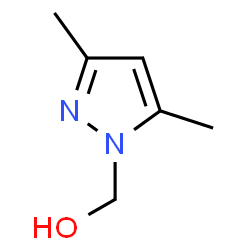 ChemSpider 2D Image | 3,5-DIMETHYLPYRAZOL-1-METHANOL | C6H10N2O
