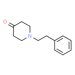 ChemSpider 2D Image | 1-Phenethyl-4-piperidone | C13H17NO