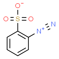 ChemSpider 2D Image | 2-Diazoniobenzenesulfonate | C6H4N2O3S