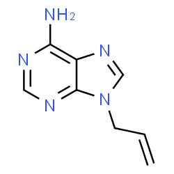 ChemSpider 2D Image | 9-Allyl-9H-purin-6-amine | C8H9N5