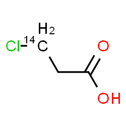 ChemSpider 2D Image | (3-~14~C)-3-chloropropanoic acid | C214CH5ClO2