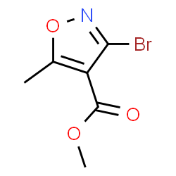 ChemSpider 2D Image | Methyl 3-bromo-5-methylisoxazole-4-carboxylate | C6H6BrNO3