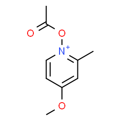ChemSpider 2D Image | 1-Acetoxy-4-methoxy-2-methylpyridinium | C9H12NO3