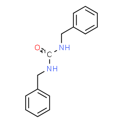 ChemSpider 2D Image | 1,3-Dibenzyl(~11~C)urea | C1411CH16N2O
