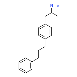 ChemSpider 2D Image | 1-[4-(3-Phenylpropyl)phenyl]-2-propanamine | C18H23N