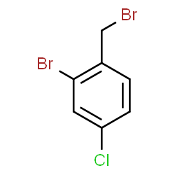 ChemSpider 2D Image | 2-Bromo-1-(bromomethyl)-4-chlorobenzene | C7H5Br2Cl