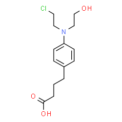 ChemSpider 2D Image | HYDROXY CHLORAMBUCIL | C14H20ClNO3