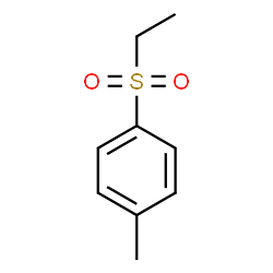 ChemSpider 2D Image | 1-(Ethylsulfonyl)-4-methylbenzene | C9H12O2S