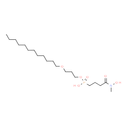 ChemSpider 2D Image | 3-(Dodecyloxy)propyl hydrogen {4-[hydroxy(methyl)amino]-4-oxobutyl}phosphonate | C20H42NO6P